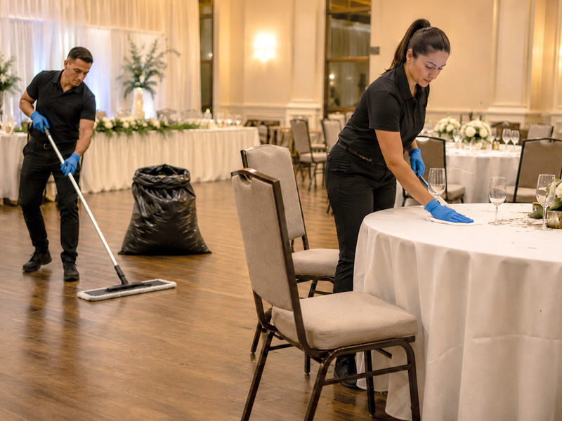 Nettoyage de communs d'immeuble